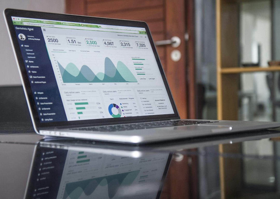 Digital marketing and SEO analytics dashboard