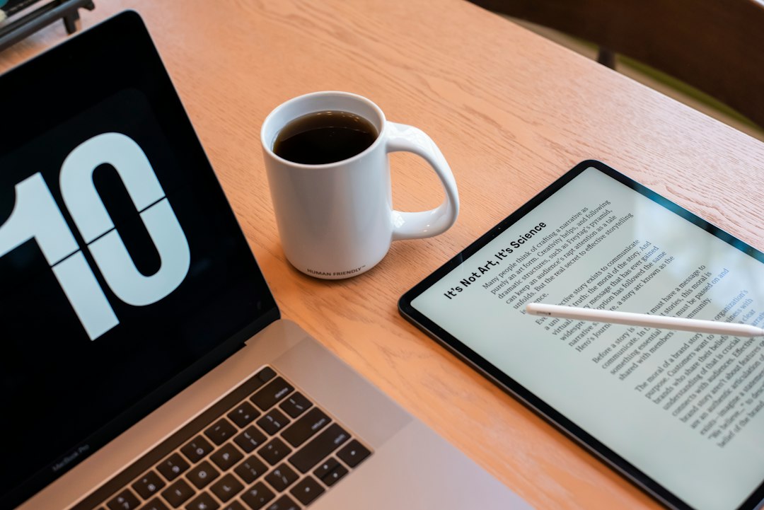 Office workspace for PDF and document software